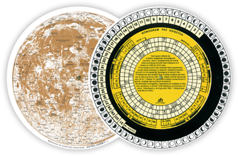 Nomogram Faz Księżyca, autor: Stefan Janta - Planetarium Śląskie