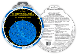 Obrotowa Mapa Nieba - wersja plastikowa (PCV), autor: Paweł Matys