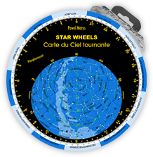 Star Wheels - Obrotowa Mapa Nieba - wersja angielska (PCV), autor: Paweł Matys